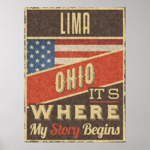 Poster Lima Ohio