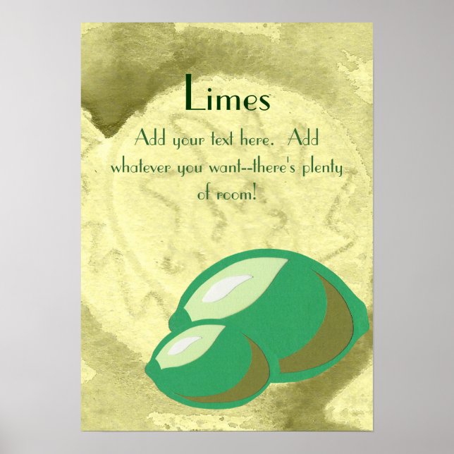 Poster limão (Frente)