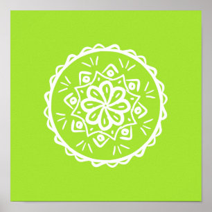 Poster Limão Mandala