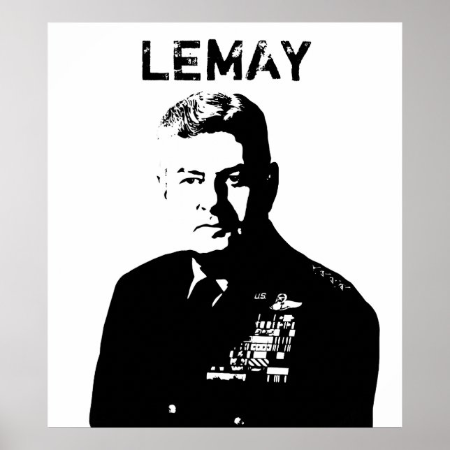 Poster Limão — Preto e Branco (Frente)