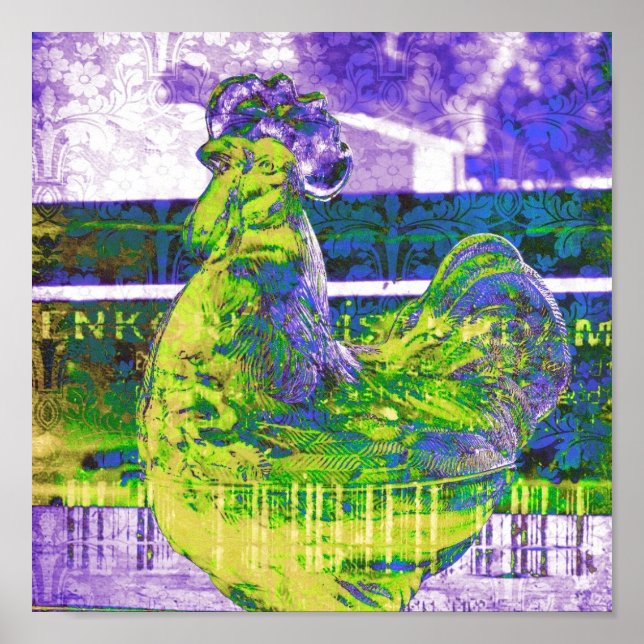 Pôster Limão Rooster (Frente)