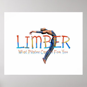 Poster Limber SUPERIOR Pilates