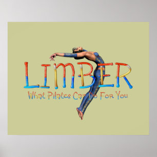 Poster Limber SUPERIOR Pilates