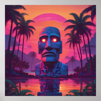 Poster Liminal Polynesian Haunt