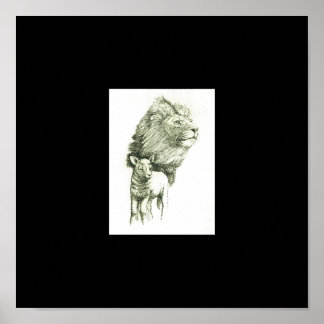 Pôster Limite Verde de Leão e Lamb