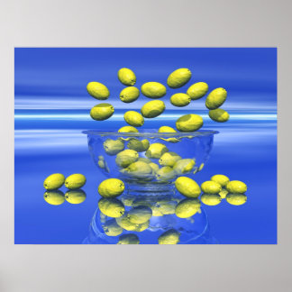 Pôster Limões felizes