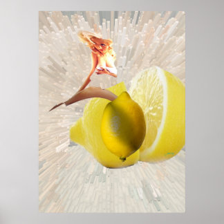 Poster limões leves