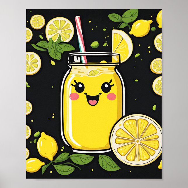 Poster Limonada Feliz (Frente)