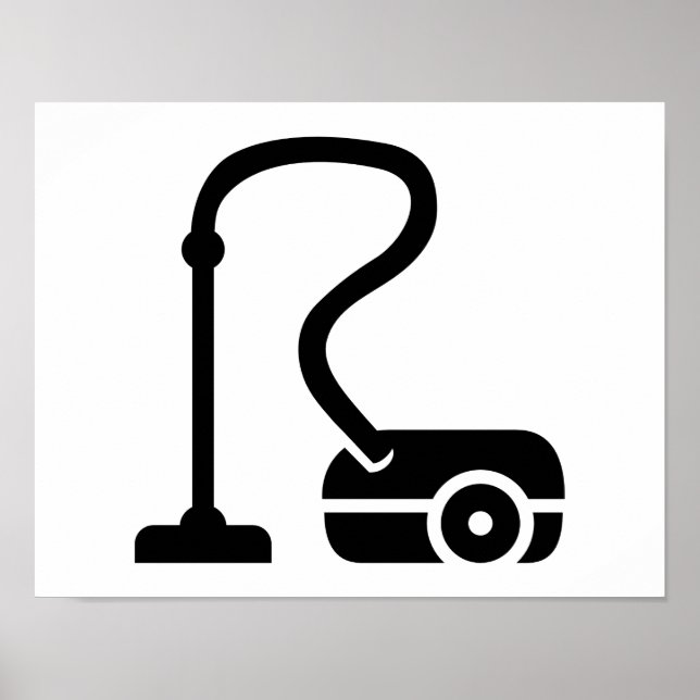 Poster Limpador de vácuo (Frente)