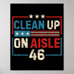Poster Limpeza Vintage na Prateleira 46 Americana