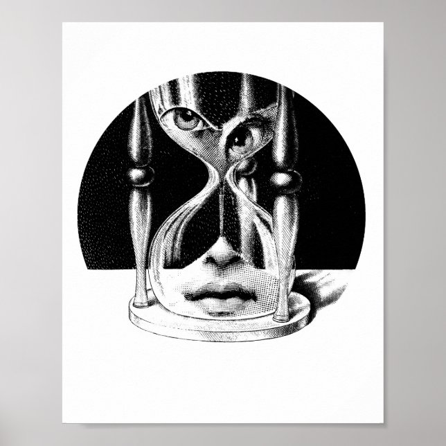 Poster Lina Cavalieri Hourglass (Frente)