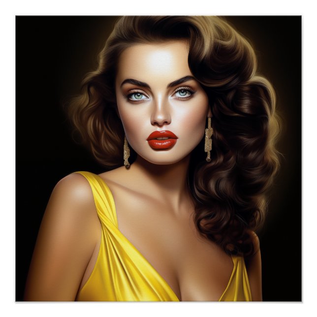 Pôster Lina - Super Modelo Latina! (Frente)