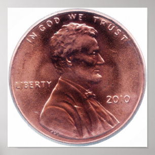 Poster Lincoln Cent
