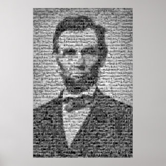 Poster Lincoln Mosaico