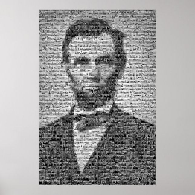 Poster Lincoln Mosaico (Frente)