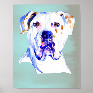 Poster Linda Arte Canina Americana