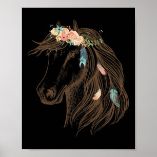 Poster Linda Arte Desenhada Para Amantes de os animais