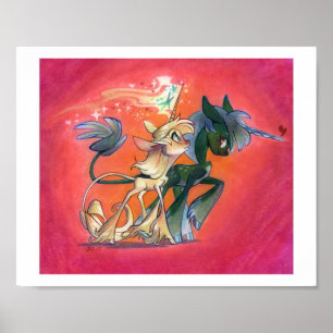 Poster Linda caminhada do Unicorn