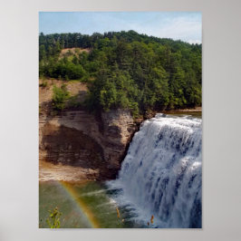 Poster Linda Cascata Rainbow Nature Fotografia
