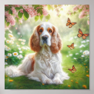 Poster Linda Clumber Spaniel