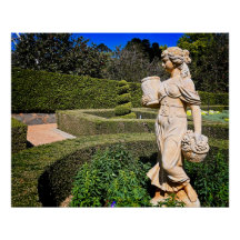 Linda estátua em Queens Park Toowoomba