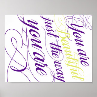 Poster Linda, exatamente como você é