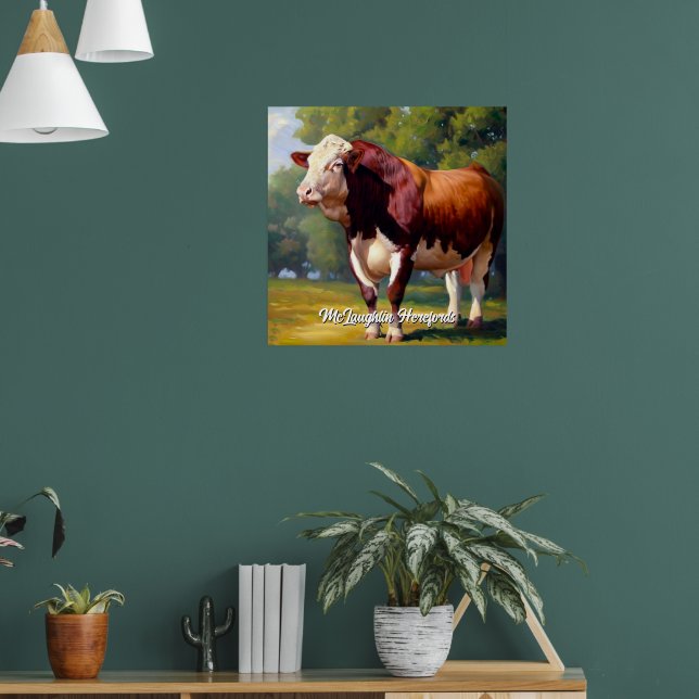 Poster Linda Hereford Bull (Sala de Estar 1)
