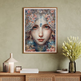 Poster Linda Jasmine Flower Girl