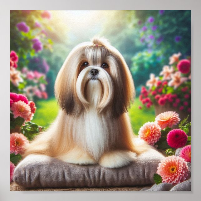 Poster Linda Lhasa Apso (Frente)