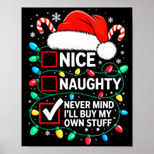 Poster Linda Malvada Não Me Importa Vou Comprar Minhas Pr