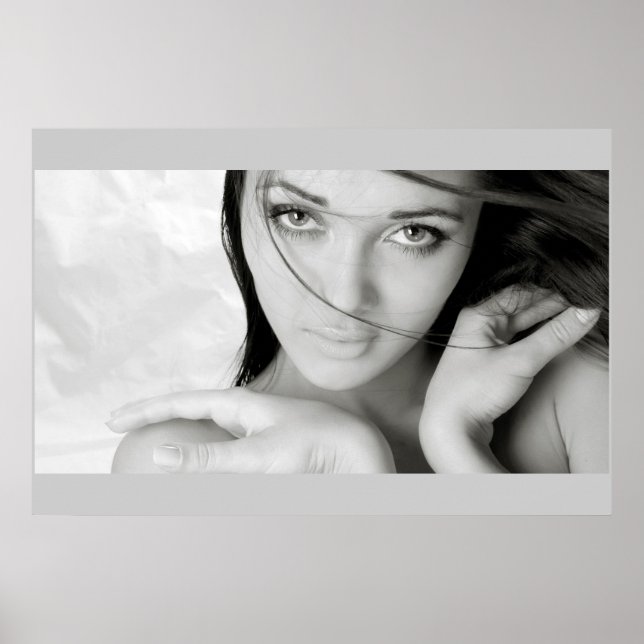 Pôster linda menina (Frente)