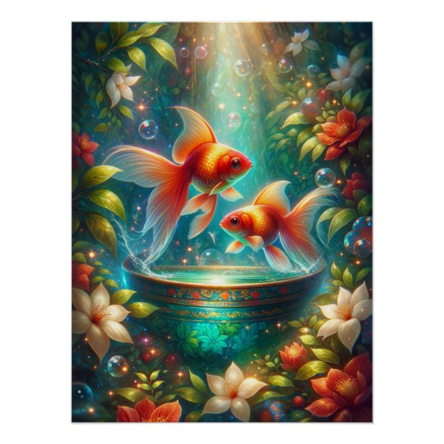 Pôster Linda Nowruz Goldfish (Frente)