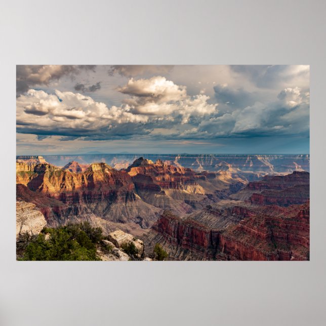 POSTER LINDA PAISAGEM DE MONTANHA (Frente)