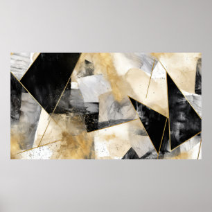 Poster Linda pintura de fundo