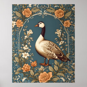 Poster Linda Vintage Goose William Morris Inspirou