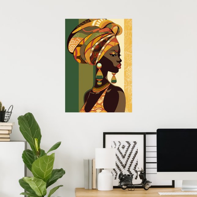 Poster LindaMenina (Escritório em casa)