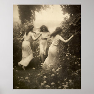 Poster Lindas garotas vintage