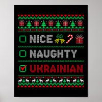 Lindas Malvadas Ucranianas Natal Feio Engraçado Mu