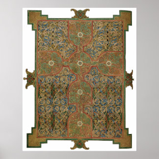 Pôster Lindisfarne Cruz Celta