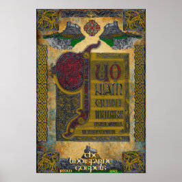 Poster Lindisfarne Gospels