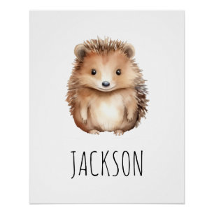 Pôster Lindo ouriço! Personalização neutra em relação ao