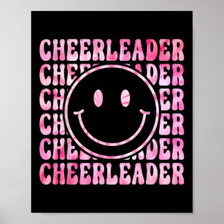 Poster Lindo Tie Dye de Liderança de Torcida Para Namorad