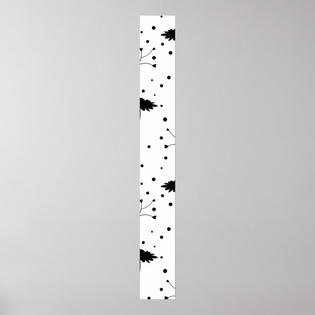 Poster Line art, Sinal de Pedestal da Cinza Escura (Frente)