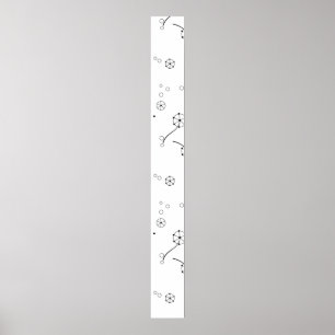 Poster Line Art, Star Dust Pedestal Sinal