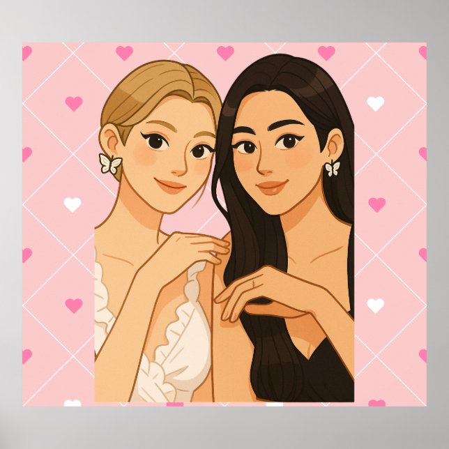 Poster LingOrm, Ling Ling Kwong and Orm Kornaphat Thai GL (Frente)