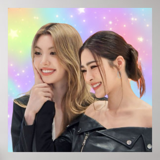 Poster LingOrm, Ling Ling Kwong & Orm Thai GL Ship Couple