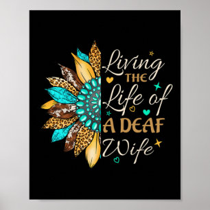 Poster Língua De Sinais Vivendo A Vida De Uma Orgulhosa M