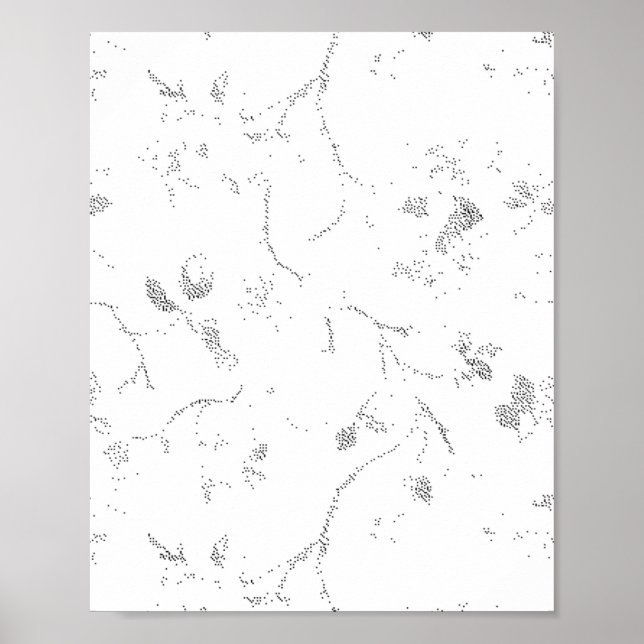 Poster Língua, Nuvem de Cinzas (Frente)