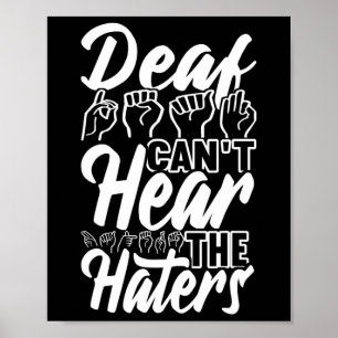 Poster linguagem de sinais de consciência Linguagem de si