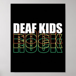 Poster Linguagem de Sinal de Criança